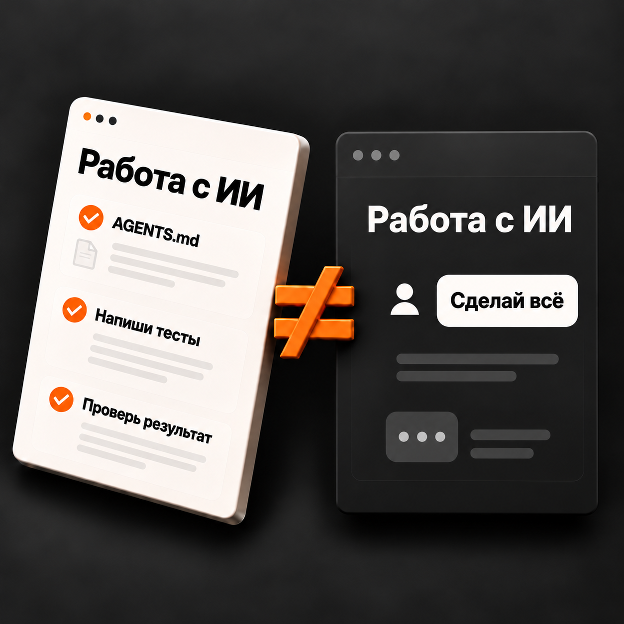 Два подхода к работе с ИИ-агентами: рабочие карточки и знак неравенства, Codenrock Vibe